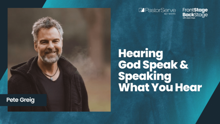 Hearing God Speak and Speaking What You Hear : Pete Greig