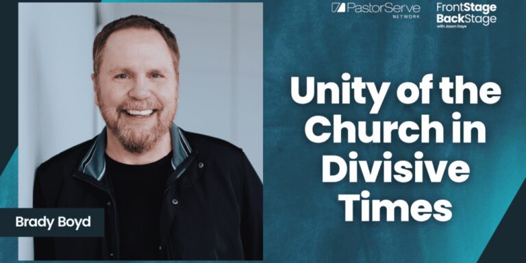 Unity of the Church in Divisive Times : Brady Boyd