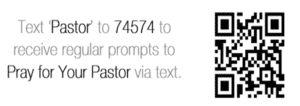 Pray For Your Pastor - PastorServe